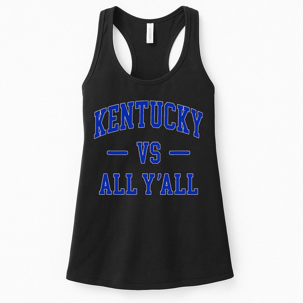 Kentucky Vs All YAll Kentucky Womens Tank Top