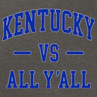 Kentucky Vs All YAll Kentucky Cotton Canvas Backpack