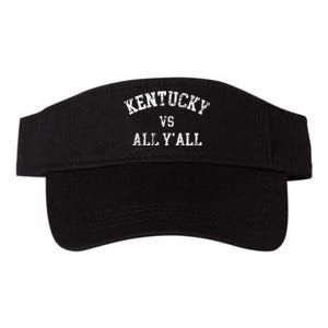 Kentucky Vs All YAll Throwback Design Weathered Valucap Bio-Washed Visor