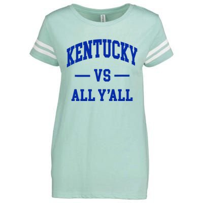 Kentucky Vs All YAll Enza Ladies Jersey Football T-Shirt