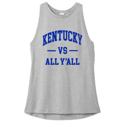 Kentucky Vs All YAll Ladies PosiCharge Tri-Blend Wicking Tank