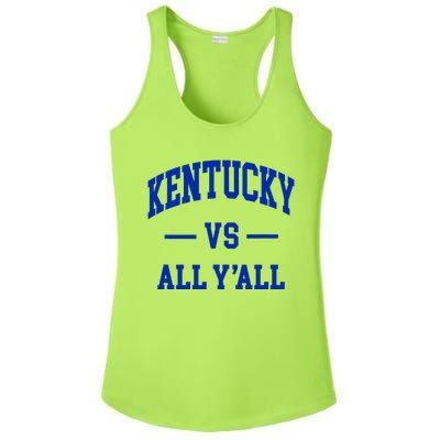 Kentucky Vs All YAll Ladies PosiCharge Competitor Racerback Tank