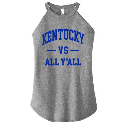 Kentucky Vs All YAll Women's Perfect Tri Rocker Tank