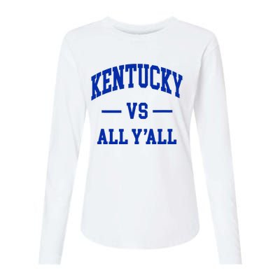 Kentucky Vs All YAll Womens Cotton Relaxed Long Sleeve T-Shirt