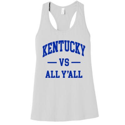 Kentucky Vs All YAll Women's Racerback Tank