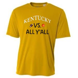 Kentucky Vs. All YAll Football Basketball Cooling Performance Crew T-Shirt