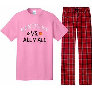 Kentucky Vs. All YAll Football Basketball Pajama Set