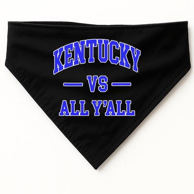 Kentucky Vs All Yall Throwback USA-Made Doggie Bandana