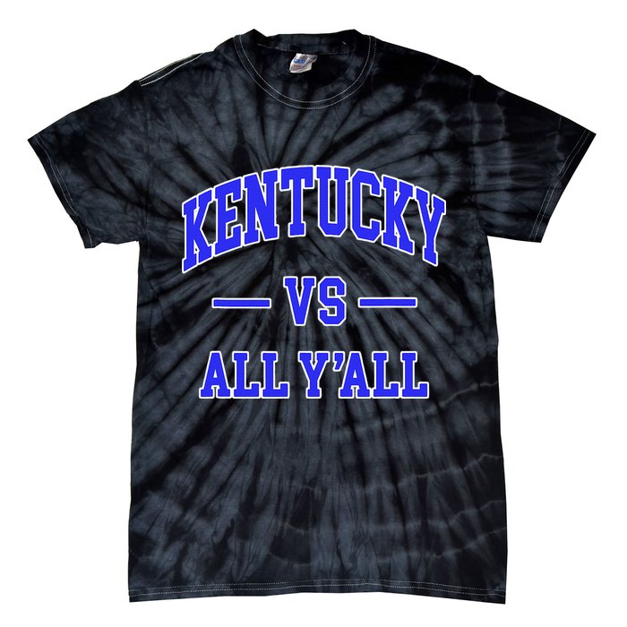 Kentucky Vs All Yall Throwback Tie-Dye T-Shirt