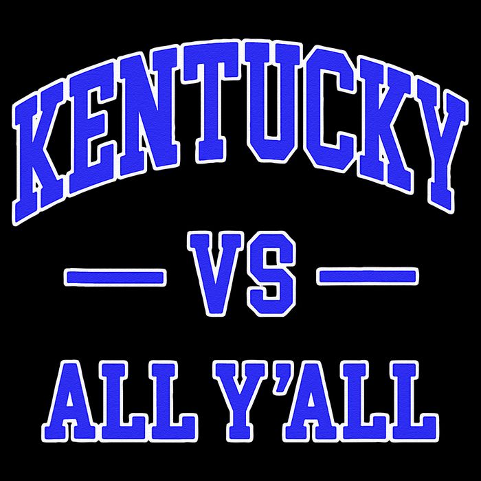 Kentucky Vs All Yall Throwback Tie-Dye T-Shirt