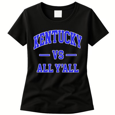 Kentucky Vs All Yall Throwback Womens T-Shirt