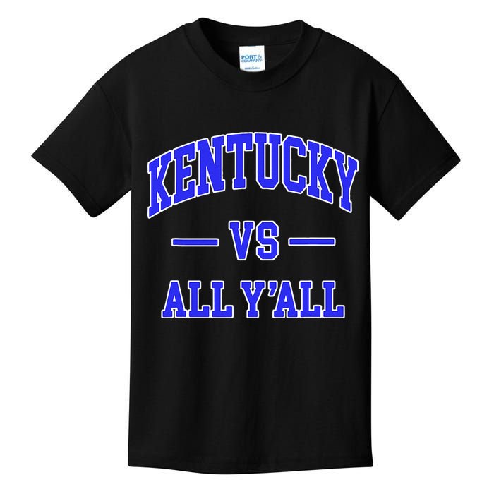 Kentucky Vs All Yall Throwback Kids T-Shirt