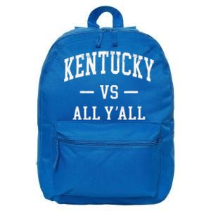 K.E.N.T.U.C.K.Y Vs All Yall 16 in Basic Backpack