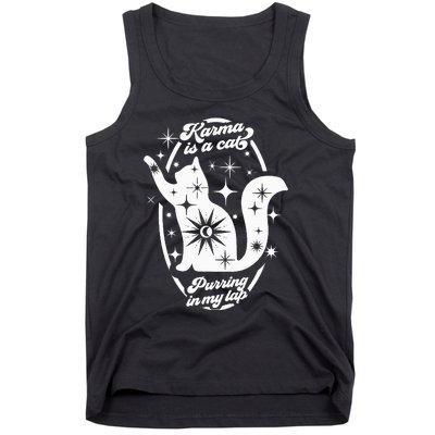 Karma Vibes Cat Lover's Companion Tank Top