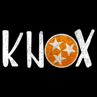 Knox Vintage Distressed Knoxville Tennessee Fan Football T-Shirt