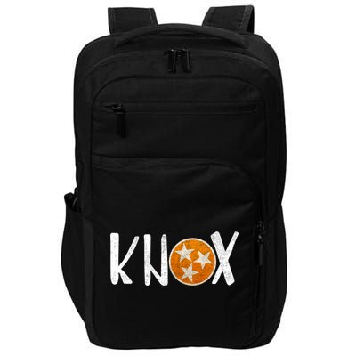 Knox Vintage Distressed Knoxville Tennessee Fan Football Impact Tech Backpack