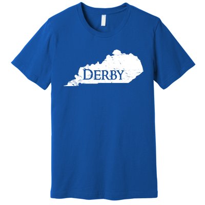 Kentucky Vintage Derby State Of Kentucky Horse Race Gift Premium T-Shirt