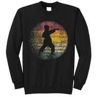 Karate Vintage Distressed Retro Silhouette 70s 80s Sweatshirt