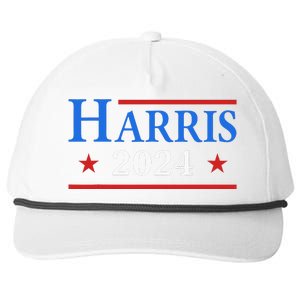 Kamala Vote For 2024 President Kamala Harris Snapback Five-Panel Rope Hat