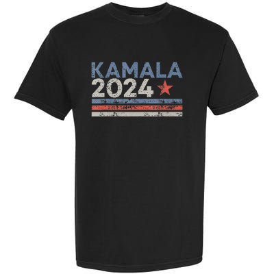 Kamala Vote For 2024 President Kamalaharris Gift Garment-Dyed Heavyweight T-Shirt