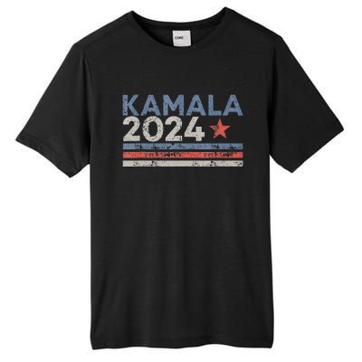 Kamala Vote For 2024 President Kamalaharris Gift Tall Fusion ChromaSoft Performance T-Shirt