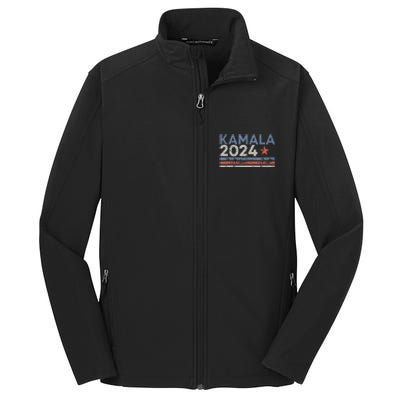 Kamala Vote For 2024 President Kamalaharris Gift Core Soft Shell Jacket