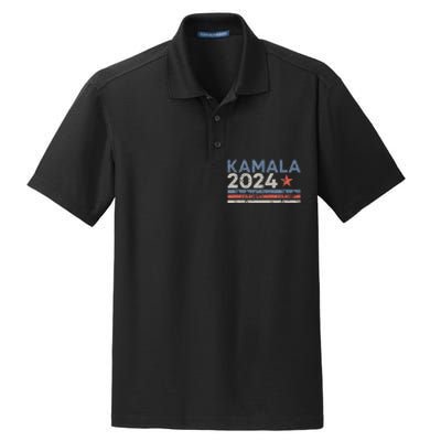 Kamala Vote For 2024 President Kamalaharris Gift Dry Zone Grid Polo