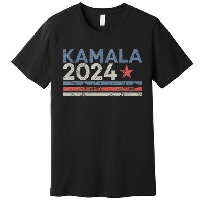 Kamala Vote For 2024 President Kamalaharris Gift Premium T-Shirt