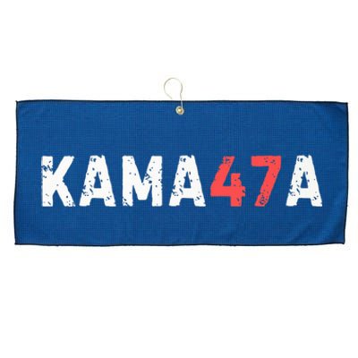 Kama47a Vote For 2024 President Kamalaharris For 2024 President Kamalaharris Large Microfiber Waffle Golf Towel