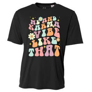 Karma Vibes Groovy Connection Cooling Performance Crew T-Shirt