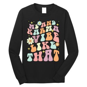 Karma Vibes Groovy Connection Long Sleeve Shirt