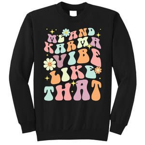 Karma Vibes Groovy Connection Sweatshirt