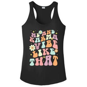 Karma Vibes Groovy Connection Ladies PosiCharge Competitor Racerback Tank