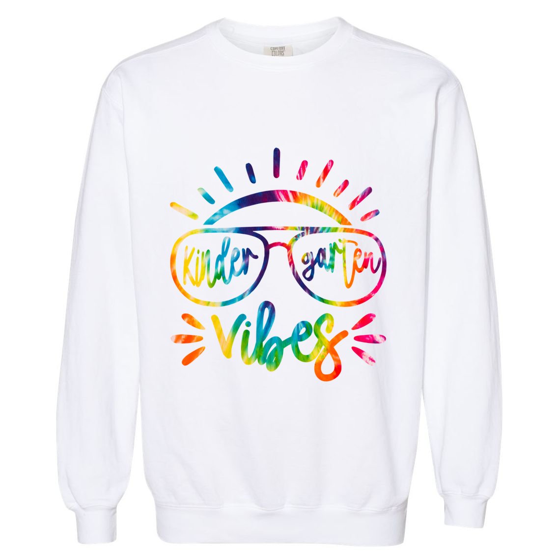 Kindergarten Vibes Hello Kindergarten Team Kindergarten Gift Garment-Dyed Sweatshirt