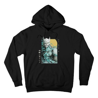 Kaiju Vintage Japanese Monster No. 8 Hoodie