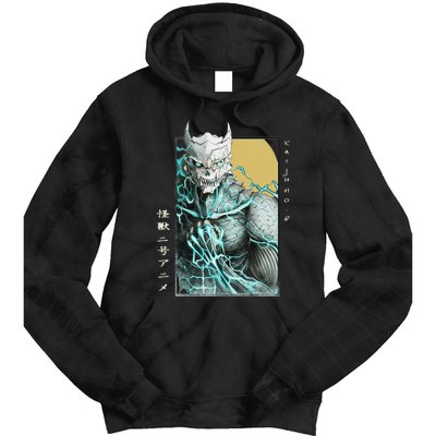 Kaiju Vintage Japanese Monster No. 8 Tie Dye Hoodie