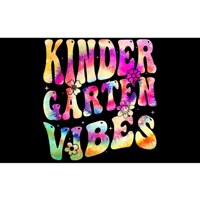 Kindergarten Vibes Kindergarten Team Back To School Bumper Sticker