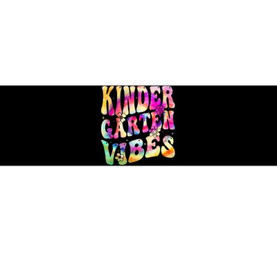 Kindergarten Vibes Kindergarten Team Back To School Bumper Sticker