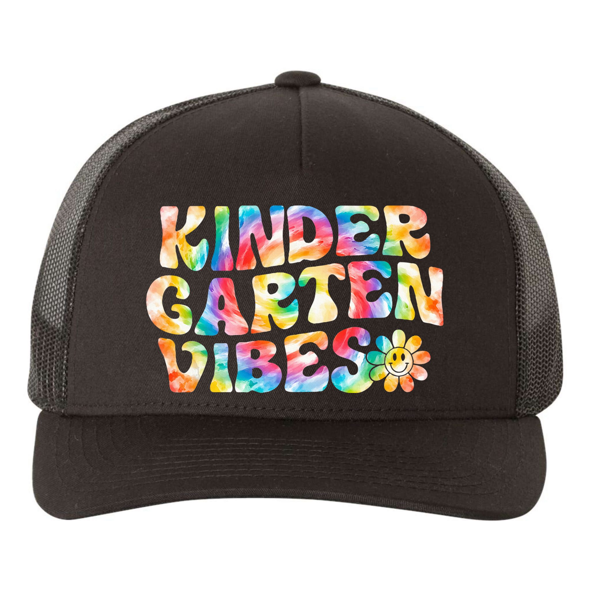 Kindergarten Vibes Kindergarten Team Teachers Yupoong Adult 5-Panel Trucker Hat