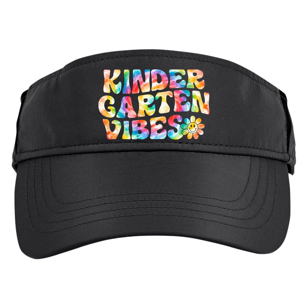 Kindergarten Vibes Kindergarten Team Teachers Adult Drive Performance Visor