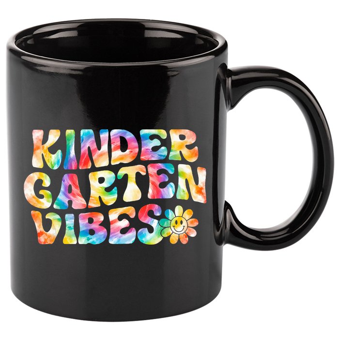 Kindergarten Vibes Kindergarten Team Teachers 11oz C Handle Ceramic Mug