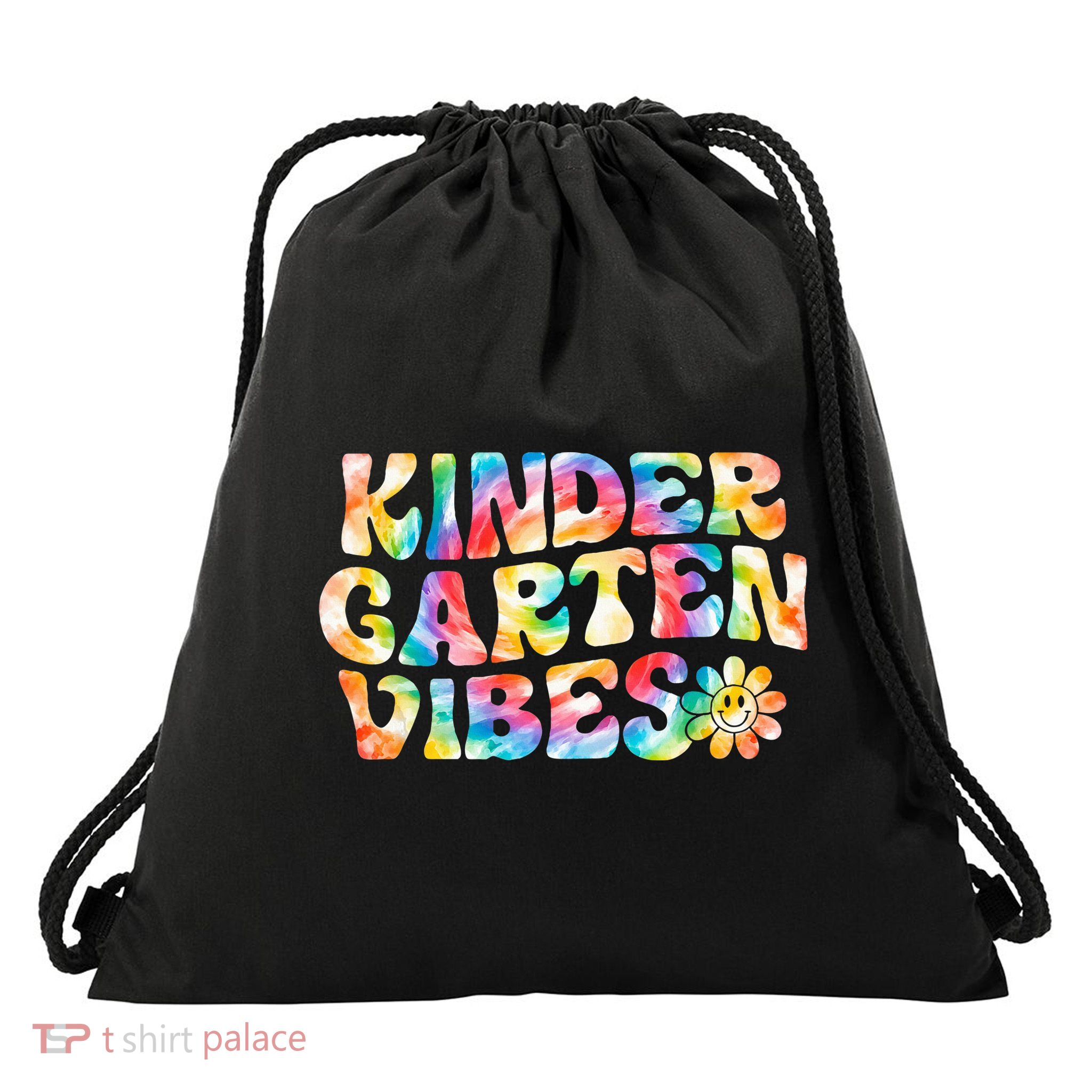 Kindergarten Vibes Kindergarten Team Teachers Drawstring Bag