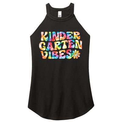 Kindergarten Vibes Kindergarten Team Teachers Women's Perfect Tri Rocker Tank