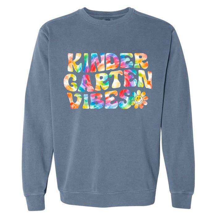 Kindergarten Vibes Kindergarten Team Teachers Garment-Dyed Sweatshirt