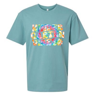 Kindergarten Vibes Kindergarten Team Teachers Sueded Cloud Jersey T-Shirt