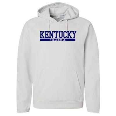 Kentucky Volleyball Performance Fleece Hoodie