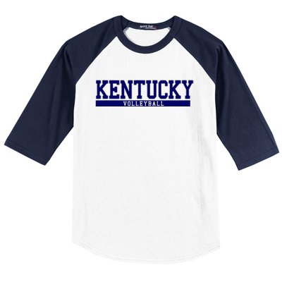 Kentucky Volleyball Baseball Sleeve Shirt