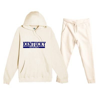 Kentucky Volleyball Premium Hooded Sweatsuit Set