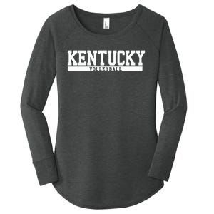 Kentucky Volleyball Women's Perfect Tri Tunic Long Sleeve Shirt