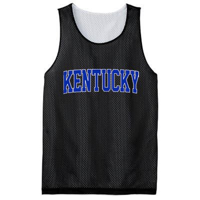 Kentucky Vintage Kentucky Blue Throwback Classic Mesh Reversible Basketball Jersey Tank